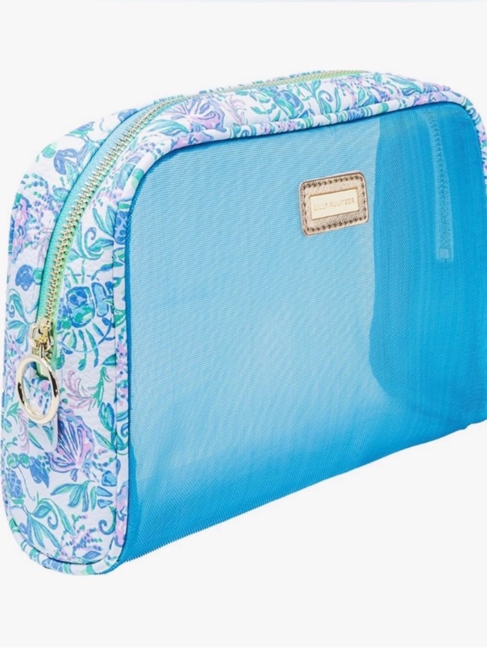 NWOT Lilly Pulitzer Cosmetic Cases Set of 2 (Just a Pinch) - Picture 2 of 6